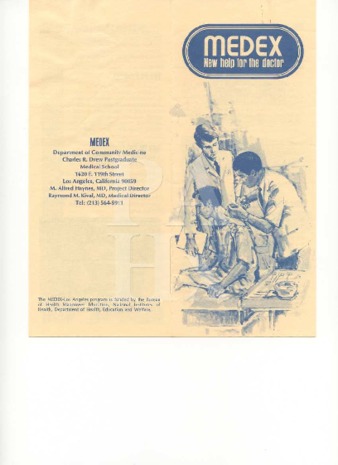 Medex : new help for the doctor. Miniatura